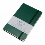 promoção barato personalizado caderno de couro Pu, elegante diário de couro Pu, caderno de couro personalizado