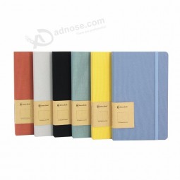 2020Custom Planner Papier recyclé Bullet Journal Lin Note Book A5 Carnet de croquis à couverture rigide