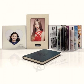 freesub Nieuwe aankomst Hot koop sublimatie blanks lederen cover fotoalbums aluminium gedrukt bruiloft fotoalbums