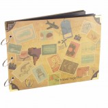 scrapbook photo albums with stickers for recording gifts, travel book, photo storage
