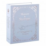 Álbum de fotos de boda familiar de almacenamiento interleaf de 6 pulgadas y 100 páginas