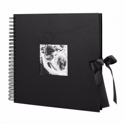 Oempromo benutzerdefinierte Umwelt Kraftpapier DIY Scrapbook Fotoalbum