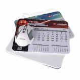 2020 Nouvel An Promotion Table Mat Tapis de souris personnalisé avec calendrier