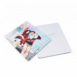 Sublimation ordinateur tapis de souris en caoutchouc tapis publicitaire cadeau imprimer logo photo