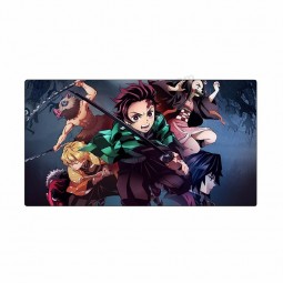 cheap anime game 3D mouse Pad custom logo computer cartoon oversized mouse Pad demon slayer: kimetsu no yaiba keyboard Pad