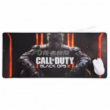 Matériel informatique caoutchouc oem sublimation logo personnalisé tapis de souris de jeu pour PC Ordinateur portable