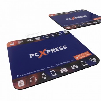 Anúncio personalizado tamanho grande de borracha de volta pano macio Top gaming mouse pad
