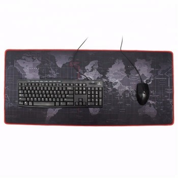 in stock large rubber custom gaming mouse pad