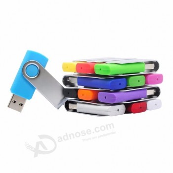 1GB 2GB 4GB 8GB 16GB 32GB Custom swivel USB Flash Drive Disk Pendrive  LFN-011