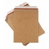 Enveloppe rigide d’enveloppe kraft en carton personnalisé