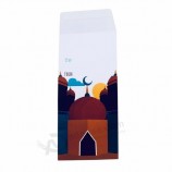 Vente en gros fantaisie personnalisé logo forme spéciale argent enveloppe portefeuille poche enveloppe