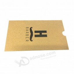 Eco-Friendly Kraft Custom Cardboard Photo Paper Pouch Packaging Envelope Sleeve