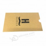 Kraft écologique en carton personnalisé Pochette en papier photo emballage enveloppe