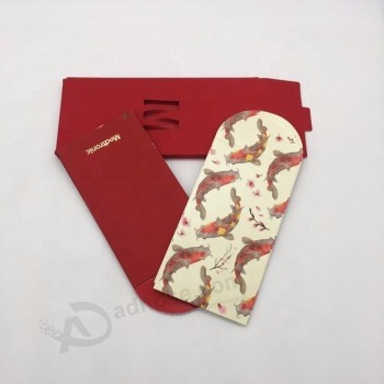 2020 New Style Paper Envelope Manufacture Plastic Gift Box Card Envelope Printing Red Envelope Printing