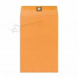 100 % biodégradable recyclé marron sacs postaux fermoir personnalisé papeterie de bureau produits auto-scellés enveloppes à fermoir kraft