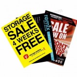105 g/m² 128 g/m² 157 g/m² A3 A4 A5 DL Dépliants bon marché Brochures Affiches Flyers Service d’impression