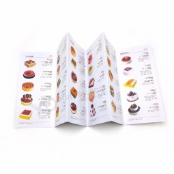 Service d’impression de conception de papier glacé couleur en gros personnalisé, dépliant, livret, brochure, impression de catalogue
