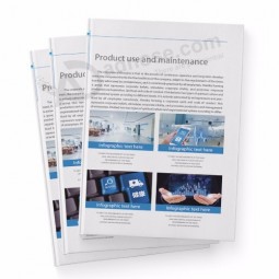 professioneller kundenspezifischer Design- und Druckservice Katalogbroschüre Broschüre Magazinbroschüre Flyer