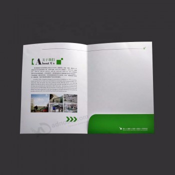 Fabrication de dépliants et de chemises d’impression en couleur de haute qualité
