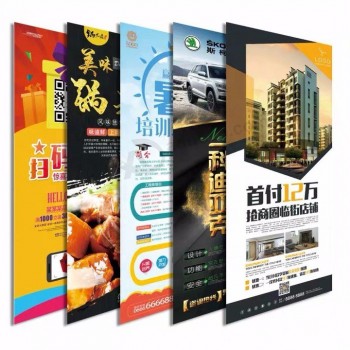 Brochure d’impression bon marché a4/a5/a6 flyer magazine catalogue du fournisseur d’usine