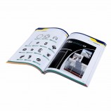 Reliure parfaite, impression de catalogue personnalisée bon marché de haute qualité