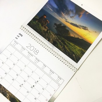 Calendrier mural personnalisé grand monté 2019 2020 Mensuel