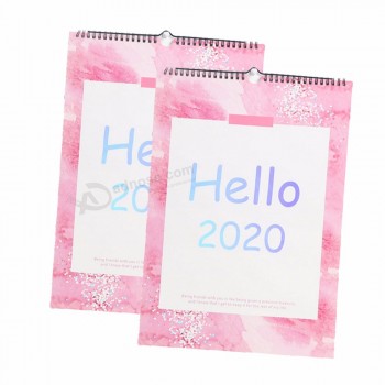 Impression personnalisée OEM Design Logo Bureau Calendrier Cadeau promotionnel