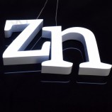 sculpture de mode mini brillant double face lumineux mots