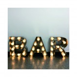 LED sign exposed luminous characters/letters/words