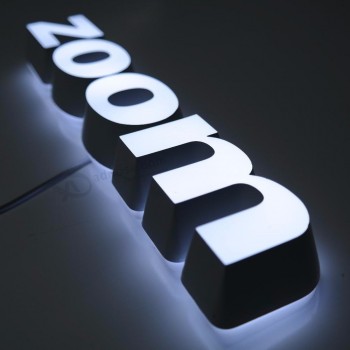 Lettres acryliques Lettres de canal/Mini mots lumineux/Lettre de conception de logo 3D acrylique