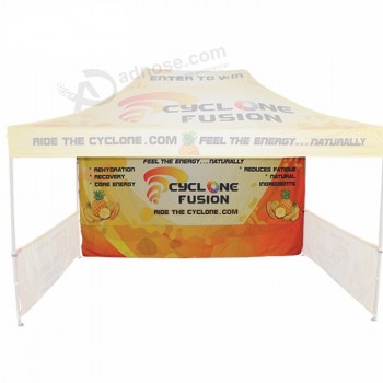 Tente commerciale d’affichage de tente hexagonale sur mesure Celina 3 m x 4,5 m (10 pi x 15 pi)