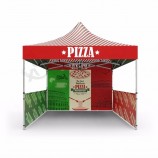 Tenda a baldacchino per esterno personalizzata da 3 x 3 m con promozione, tenda pieghevole in alluminio, tenda a comparsa