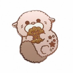 Chine Gros Personnalisé Haute Qualité Mignon Animal Dessin Animé Chat Arc-en-ciel Placage Métal Badge Chine Fabricant Chapeau Émail Pin