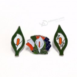 2020 Centenaire insigne Irlande Irlande fleur républicain Rising Pâques Lys Métal Insigne Revers Épinglette