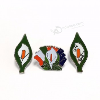 2020 Centenaire insigne Irlande Irlande fleur républicain Rising Pâques Lys Métal Insigne Revers Épinglette