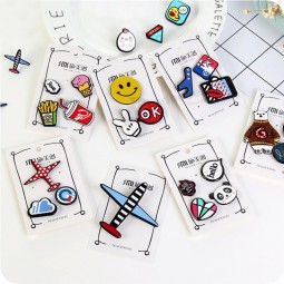Pas cher personnalisé Noël Mode bijoux accessoires broche épinglettes Épinglettes Métal émail badge pin en gros