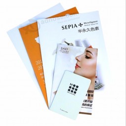 工厂定制彩色印刷杂志/目录/说明书/小册子/小册子/书籍印刷，纸卡印刷