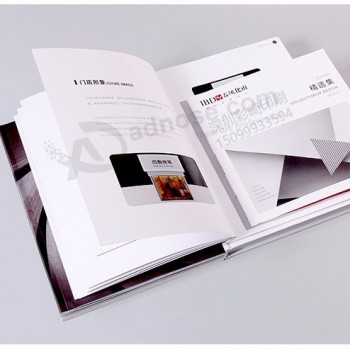 O livro impresso de capa dura personalizado mais popular, folheto, catálogo, brochura, serviço de impressão de revistas do ano