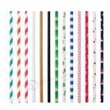 Drinking straws biodegradable paper straws