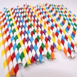 FDA SGS Biodegradable disposable paper straw