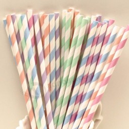 chinese paper straw manufacturer customized colorful paper straw
