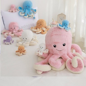 groothandel hete verkoop op maat pluche cartoon octopus schattige pluche octopus gevuld pluche dier speelgoed