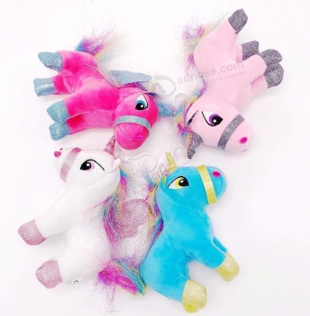 Custom stuffing animal toys plush unicorn