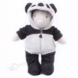 MIGNON & CONFORTABLE Nouveau Design Peluche Ours Poupée avec Panda Vêtements Jouets en peluche animaux personnalisés