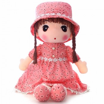 Vente en gros pas cher bébé jouets en peluche promotionnel doux dessin animé poupées jouets pour enfants