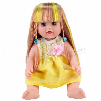 Belle poupée réaliste 18 pouces pas cher filles jouets poupée bébé pour enfants