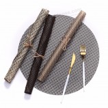 Sets de table professionnels en pvc de haute qualité sets de table en bambou