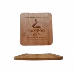 Pas cher carré sous-verre bambou tasse tapis de table napperon pour la maison ou le restaurant