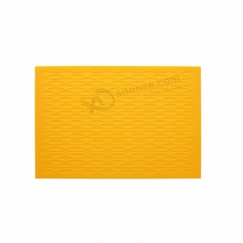 liflicon gros set de table en silicone résistant à la chaleur antidérapant PAS de napperon en bambou Tapis de table pliant Tapis de table imperméables