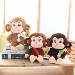 Giocattoli caldi della peluche dell'animale farcito scimmia di vendita